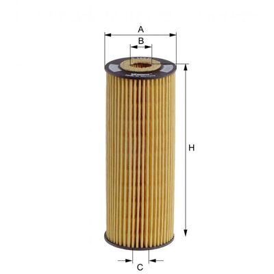 OIL FILTER ELEMENT MERCEDES HENGST OEM